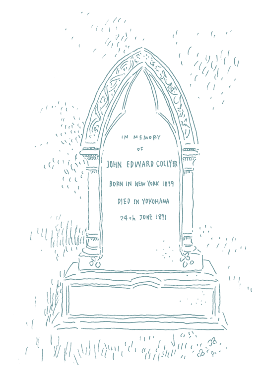 ジョン・エドワード・コーリアの墓